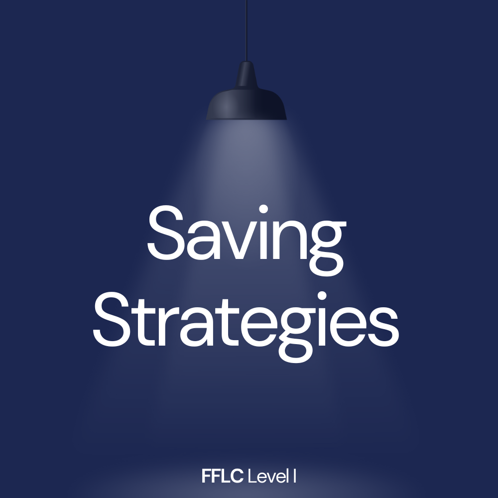 Saving Strategies