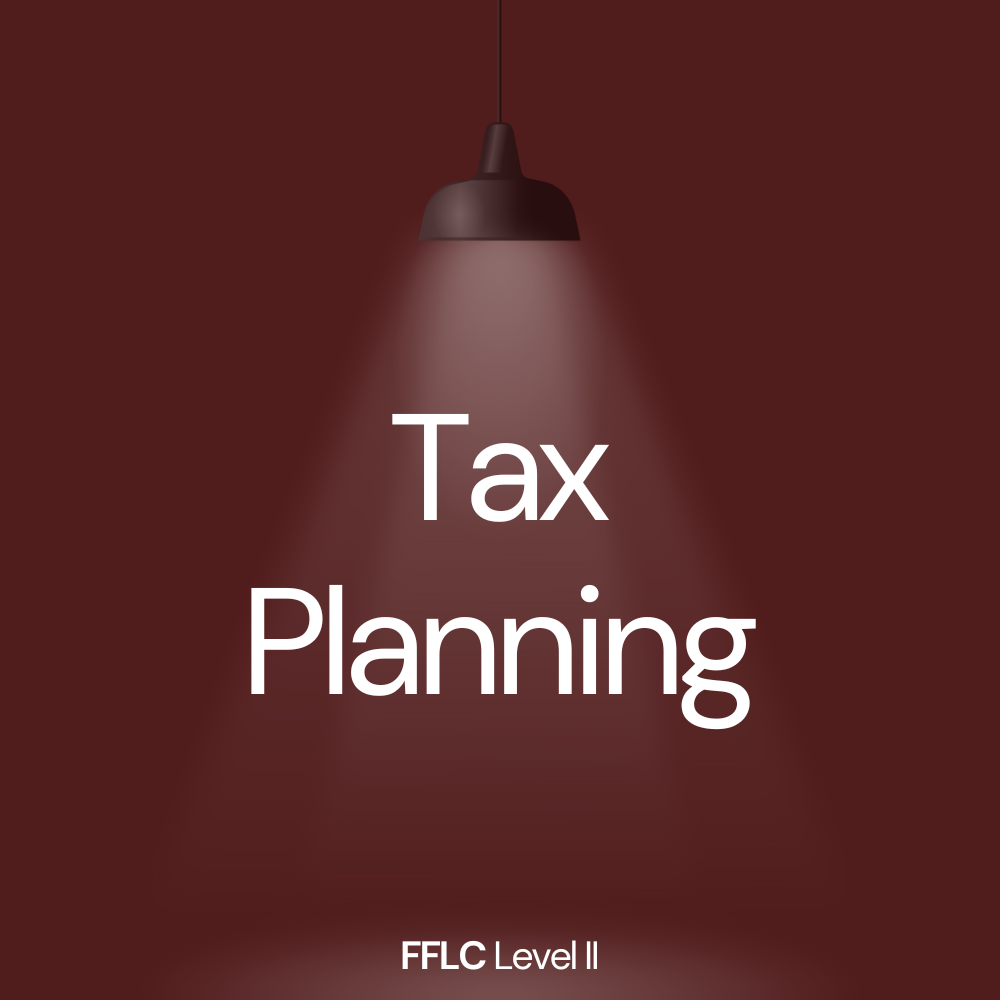 Tax Planning